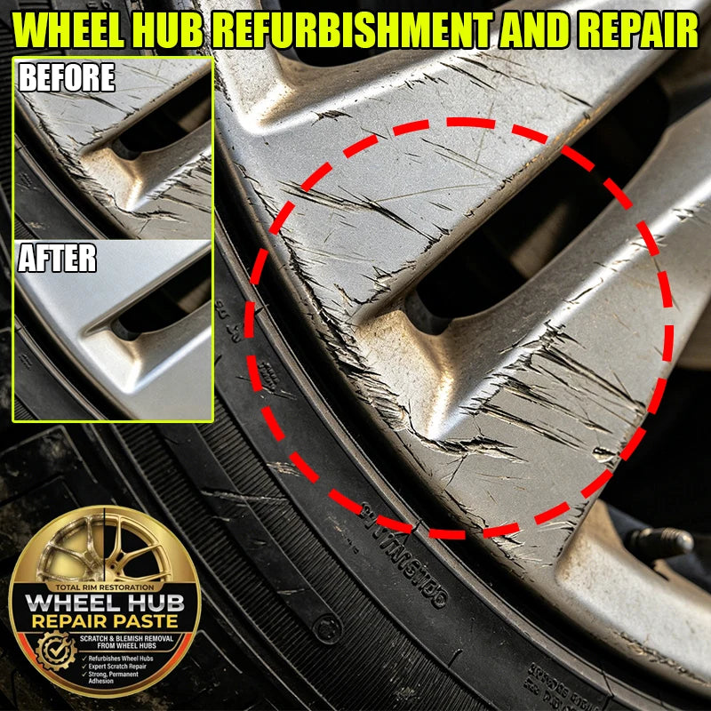 Aluminum Wheel Rim Scratch Repair Paste