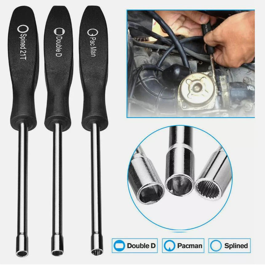 3PCS Quality Carburetor Adjustment Screwdriver Carburetor Adjustment Chainsaw Tools For Husqvarna Poulan Carburetor Repair Tool