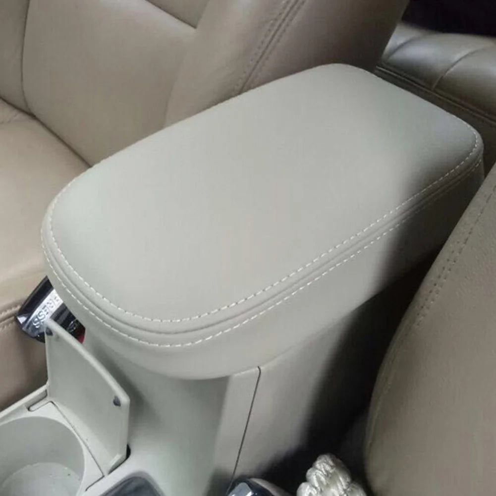 For Toyota Corolla 2007 - 2013 Car Armrest Box Center Console Lid Armrest Cover Interior Accessories Microfiber Leather Cover