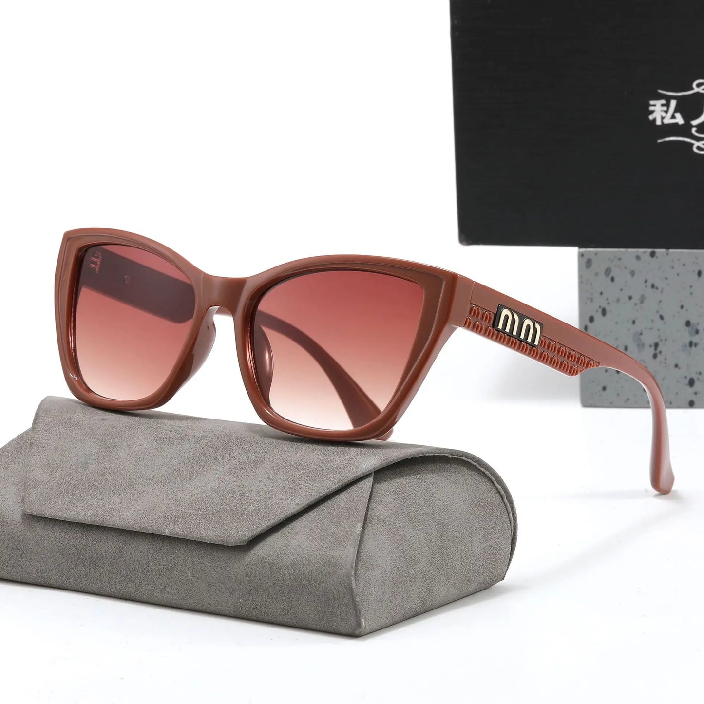 Cat Eye Sunglasses for Women — Square Lens, UV400 Driving