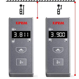 Kiprim Laser Rangefinder 50M 70M 100M Mini Laser Measurement Tool Laser Tape High Accuracy Multiple Measurement Functions