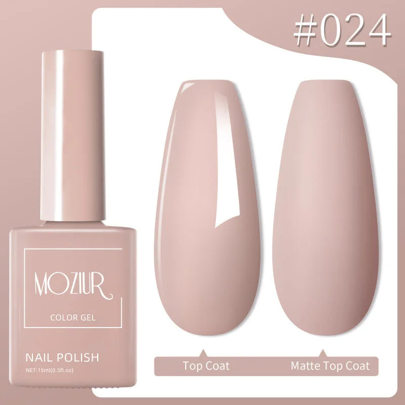 Colorful Hot Sale Uv Gel Nail Polish Set Soak Off Gel Nail Polish 15ml Professional Nail Gel Polishes