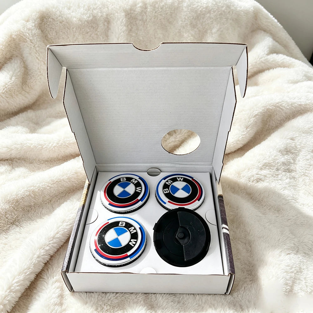BMW Floating Wheel Center Caps - 4Pcs Set 56mm/68mm