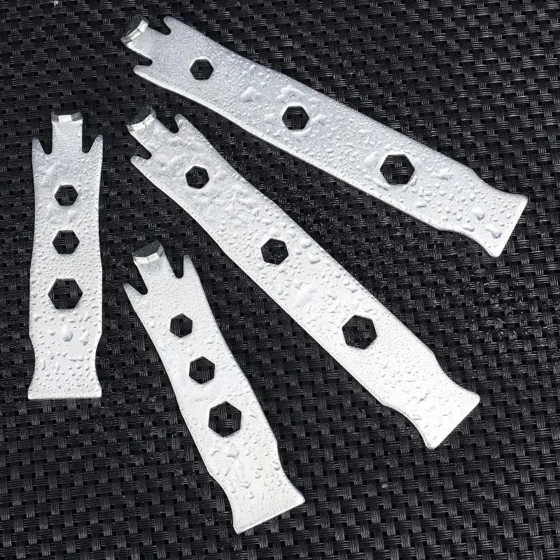 5/1x Fence Wire Twisting Tools Stainless Steel Wrench Heavy Duty Tensioning Tool for Garden Binding Wire Fence Twisting Fastener