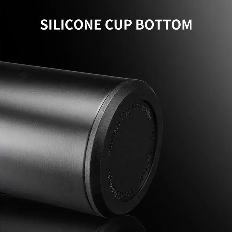 304 Stainless Steel Portable Car smart Thermos bottle with temperature display For TESLA MODEL X S 3 Y Car Emblem Accessories