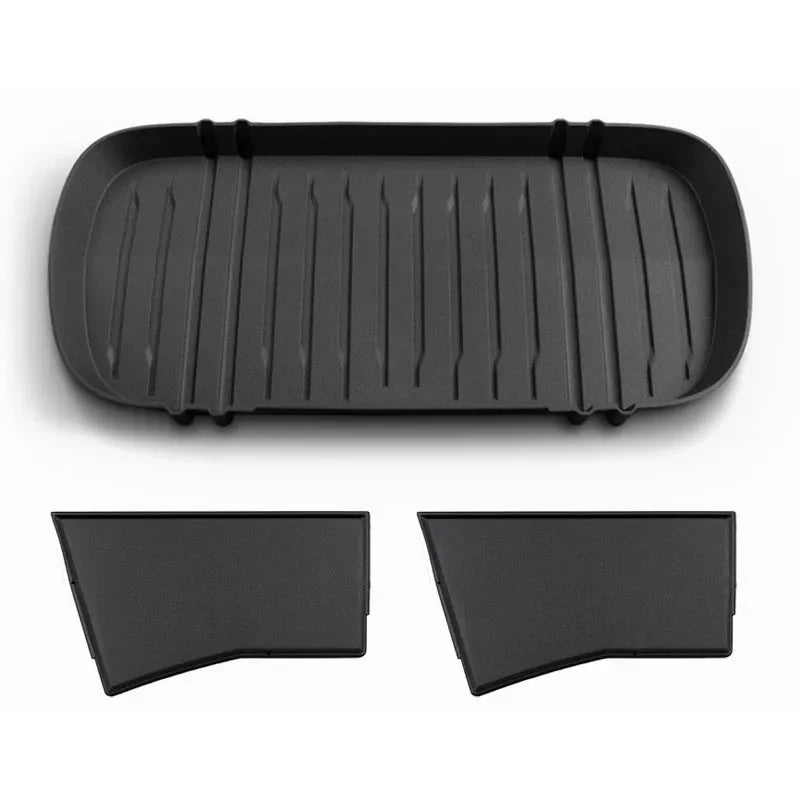 For Tesla Model Y 2026 Juniper TPE Front Trunk Cargo Liner Tray Mat Frunk Layered Partition Plate Organizer Divider Baffle Board