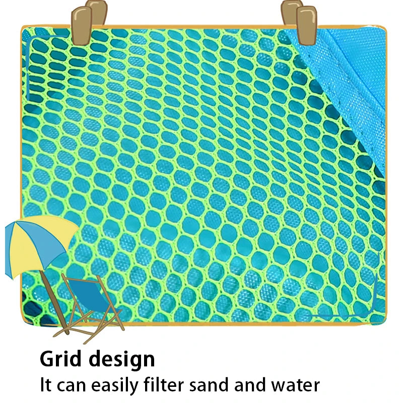 Outdoor Beach Bag Beach Toy Storage Bag Swimming Suit And Miscellaneous Storage Bag Shoulder Carrying Storage Bag Tourist Beach