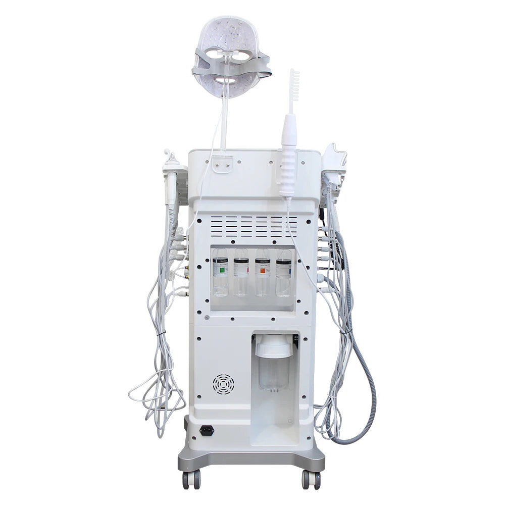 12-in-1 Hydra Facial Machine — Aqua Peel Skin Cleansing Device