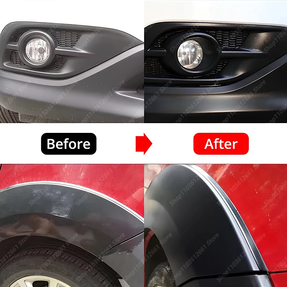 All-in-1 Car Interior Scratch Repair Paste - Plastic Leather Scratch Fix, Polishing & Anti-Aging for Tires Seats Steering Wheel