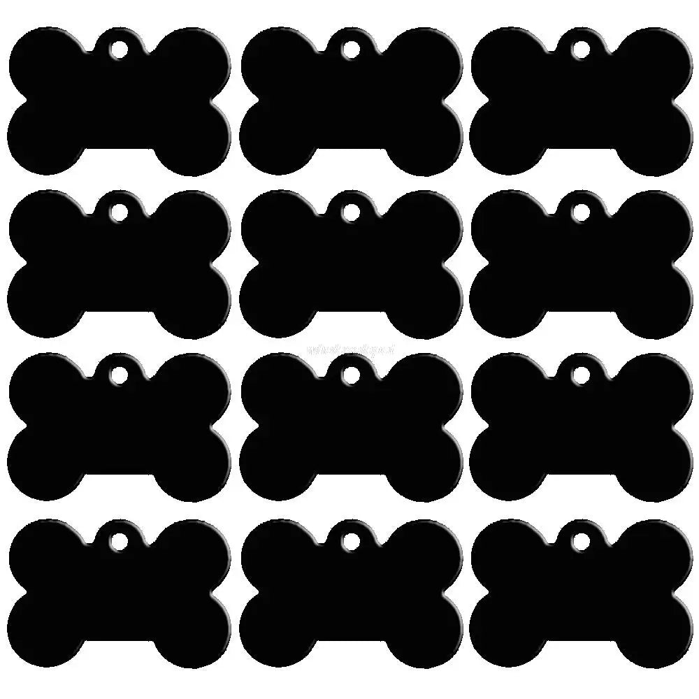 20-Pack Bone-Shaped Pet ID Tags - Double-Sided Engraving – photo 6