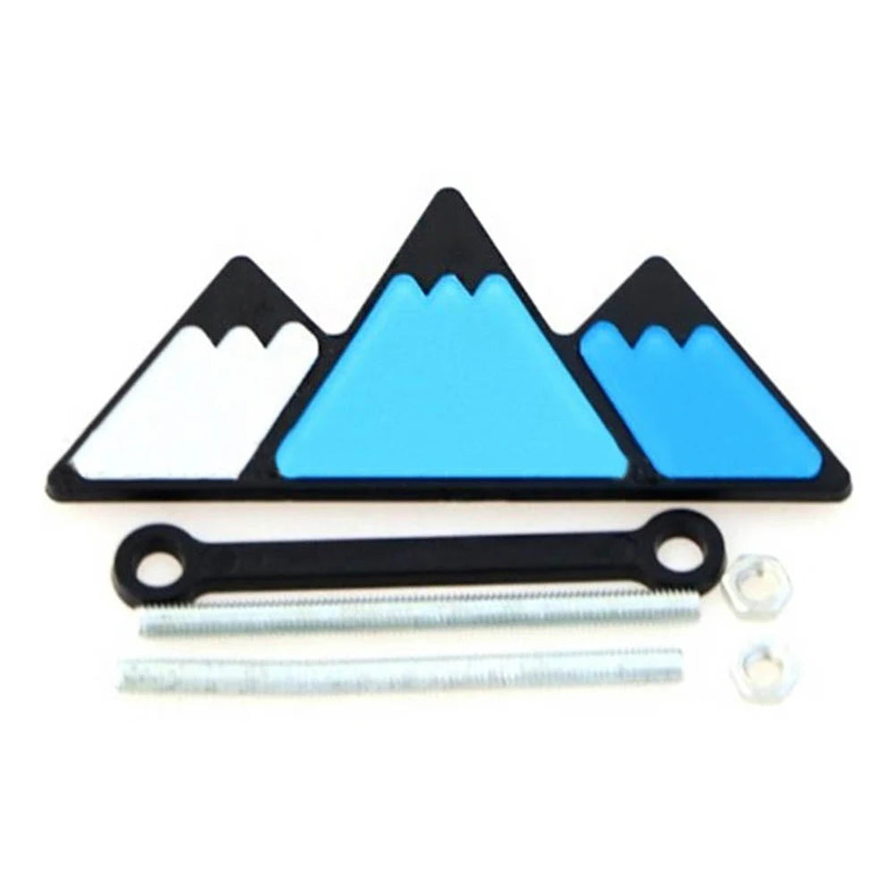 3 Colors Grille Badge Emblem For Toyota TRD Tacoma Tundra 4Runner Highlande Rav4 Strip Of Air Inlet Grille Auto Accessories
