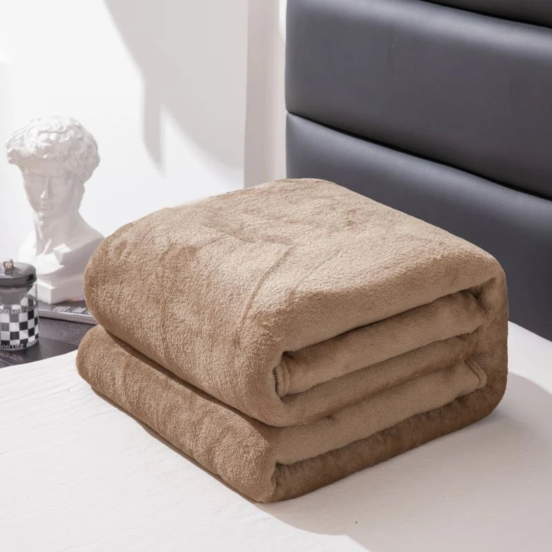 Heavyweight Flannel Throw Blanket - Soft Printed Blanket in Many Colors - photo 10