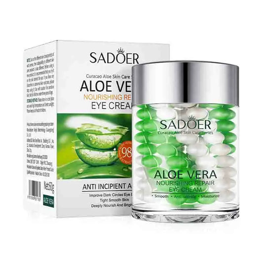 SADOER Aloe Vera Eye Cream — Nourishing Dark Circle Care