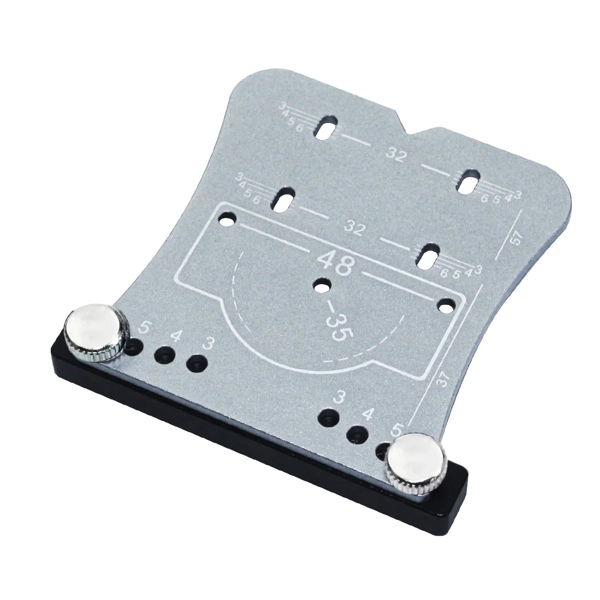 35mm Hinge Aluminum Alloy Hole Opener Hinge Hole Positioning Plate Door Woodworking Board Hinge Special  Positioning Template
