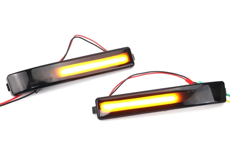 Smoked LED Dynamic Turn Signal Mirror Lights for Ford F-150 Raptor 2010–2014