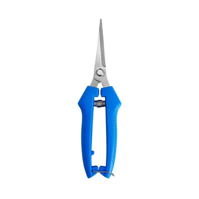 Straight-Head Pruning Shears — Stainless Steel Bonsai Garden Scissors