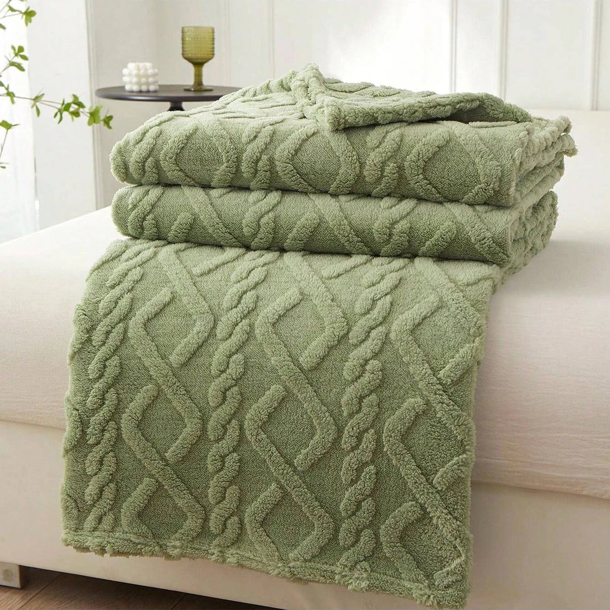 Lightweight Coral Fleece Blanket - Single-Layer Throw for Bed and Sofa - photo 10