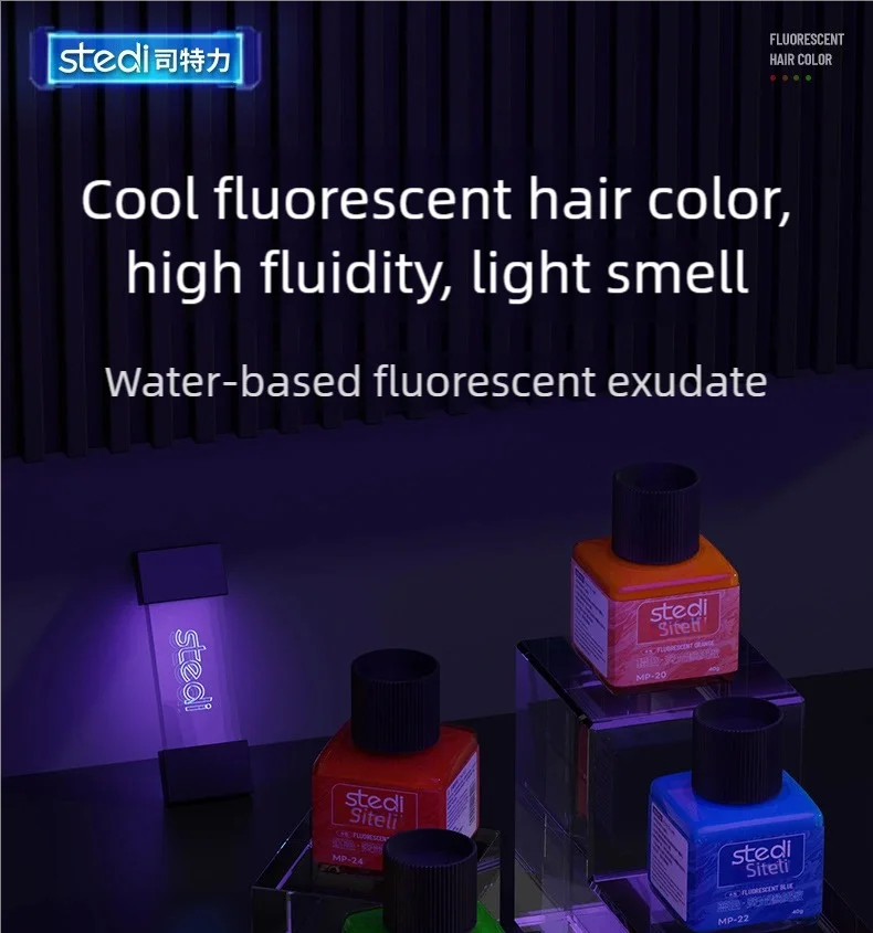 Stedi Panel Liner Paint MP10-MP29 Water-based Fluorescent 40g for Model Building Fluorescent Ink Panel Line Accent Color