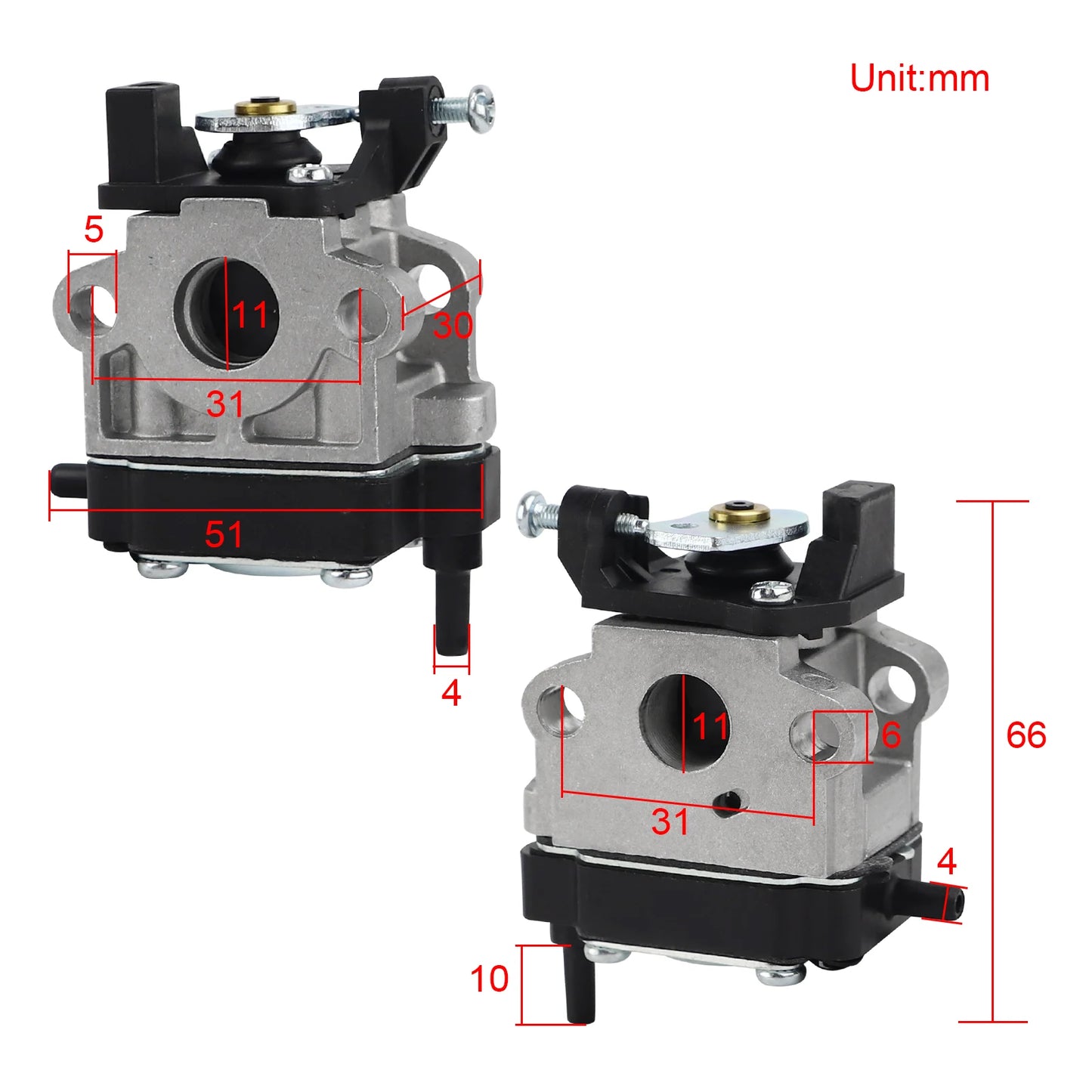 Carburetor for Walbro WYC-7 WYC-7-1 Toro Trimmer 308480001 51944 51945 51946 51947 51948 51952 51954 51955 String Trimmer Blower