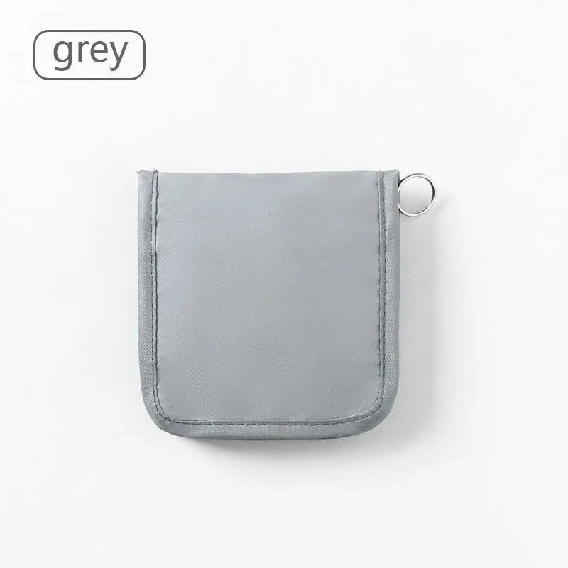 Mini Medical Pouch Portable Foldable Large Opening with Zip Sort First Aid Kit Outdoor Travel Essential Storage Bag