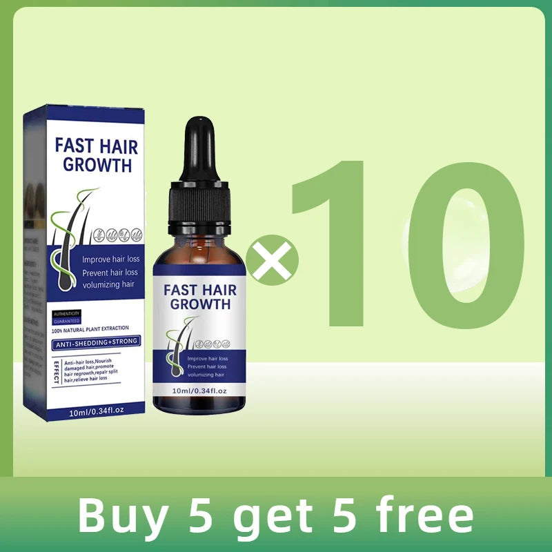 Anti-Hair Loss Essence Serum – Promotes Hair Growth & Improves Scalp Health | 1, 3, 5, 10 or 22 Pcs