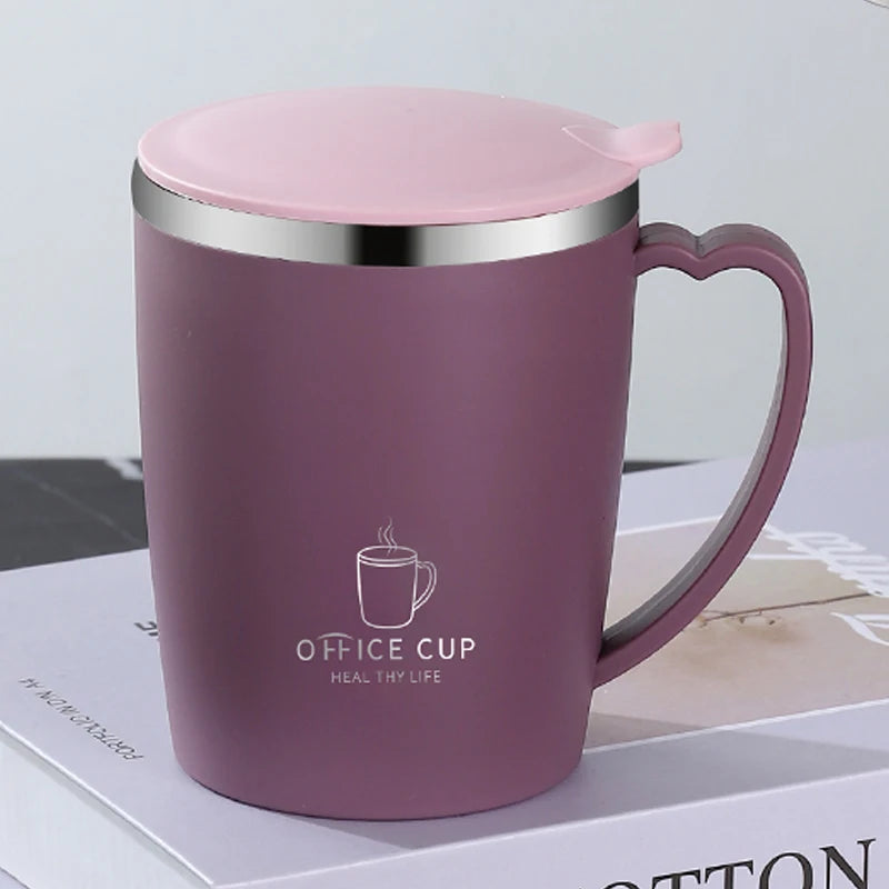 350ml Stainless Steel Thermos Mug with Handle - Insulated Coffee Cup - photo 8