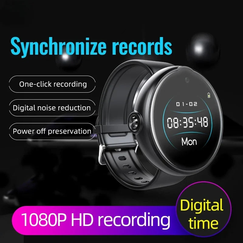 3-in-1 Sports Watch Camera — 1080P Bracelet Video Recorder