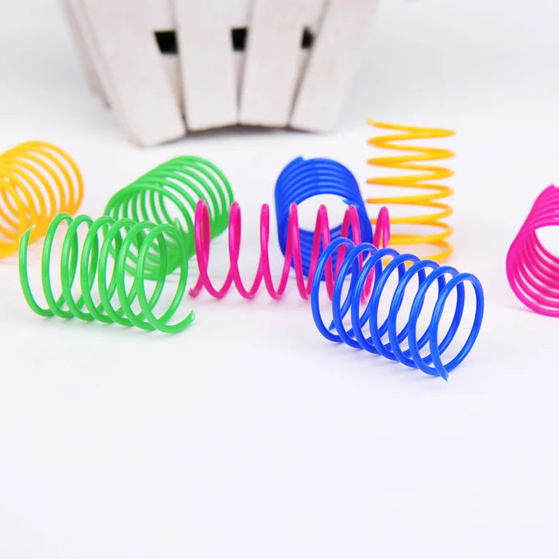 High-Elastic Spiral Spring Cat Toys - Chase & Chew – photo 6