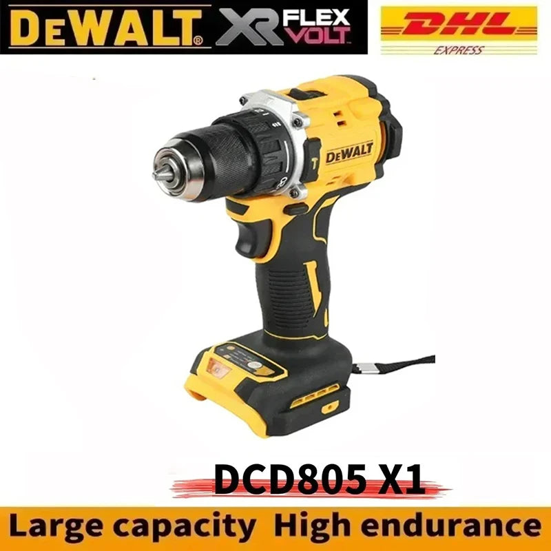 DEWALT DCD805 20V MAX Brushless Cordless Impact Drill Electric Screwdriver Multi-Function Hand Drill Tool .