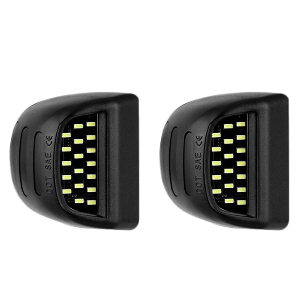 LED License Plate Lights 6000K (2-Pack) — Chevrolet Silverado, Avalanche, Traverse, Tahoe & Suburban