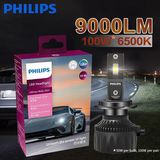 Ultinon Rally LED Headlight 6500K 50W 4500lm H4 H7 H11
