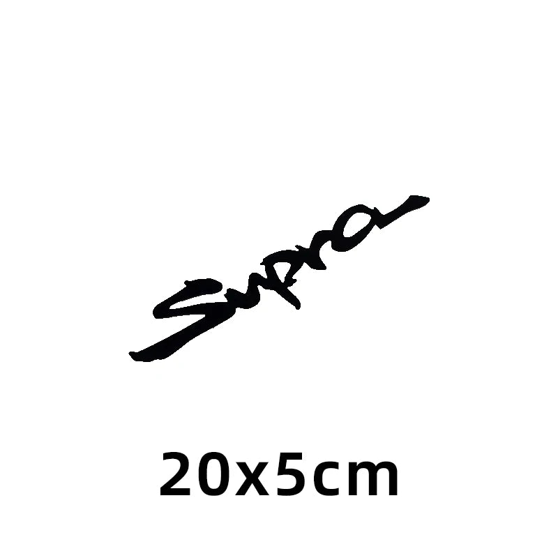Suitable for Toyota Supra Bull Demon King car personalized modification reflective sticker waterproof sunscreen sticker