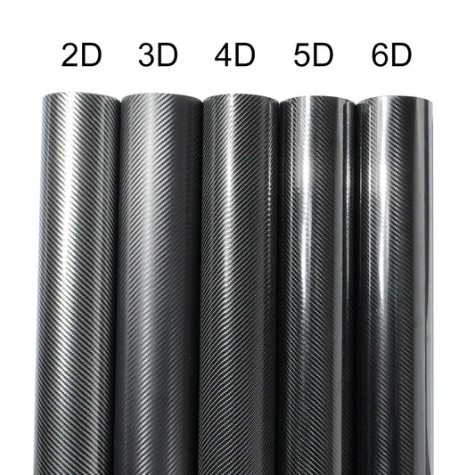 2D 3D 4D 5D 6D Carbon Fiber Vinyl Wrap Film Car Sticker Protective Decal Computer Laptop Phone Motorcycle Cover Auto Accsesories