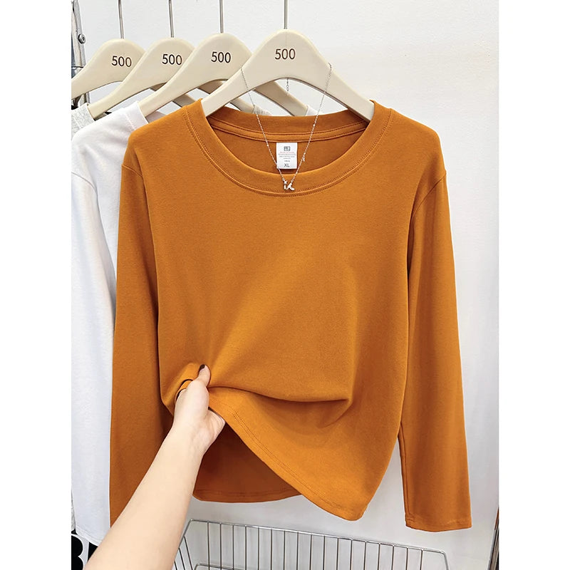 Women's Long Sleeve Base Layer Tee — Crew Neck