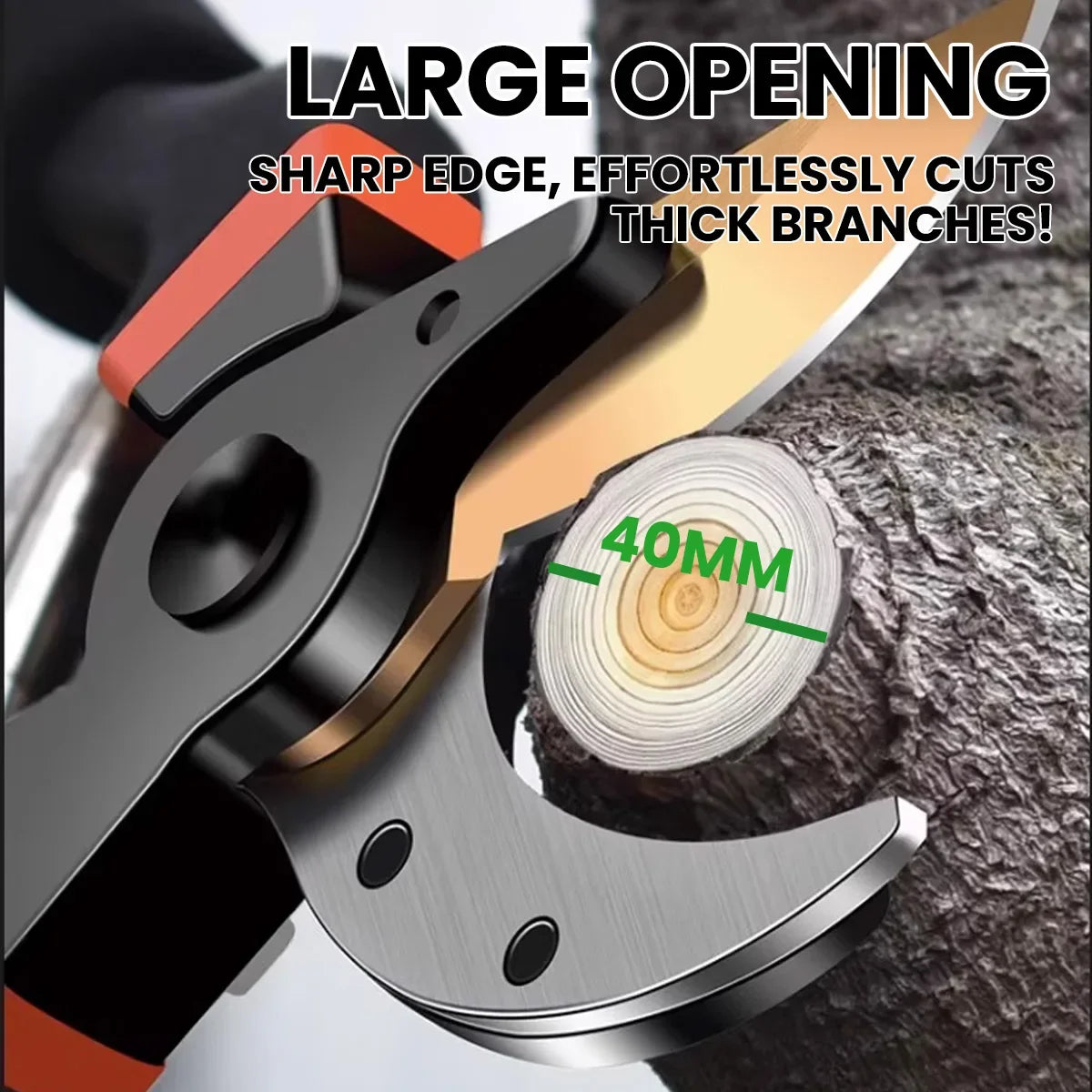 AIRAJ 8.5" Pruner Shears SK5 Blade – Bypass Pruning Scissors for Bonsai, Fruit Trees & Flowers