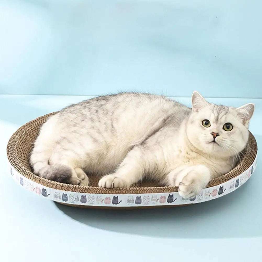 Interactive Corrugated Cat Scratcher - Furniture Saver – photo 5
