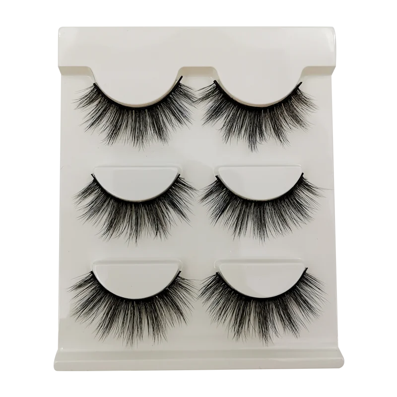Half Lashes Mink Eyelashes Natural Soft Cat Eye False Eyelashes Long Wispy 3D Mink Lashes Makeup Eyelash Extension Fake Lashes