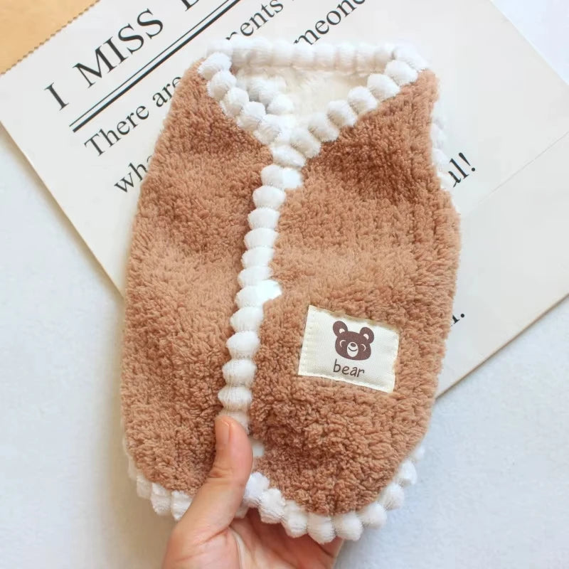 Soft Fleece Dog Coat - Cute Winter Jacket for Small Dogs and Cats - photo 8