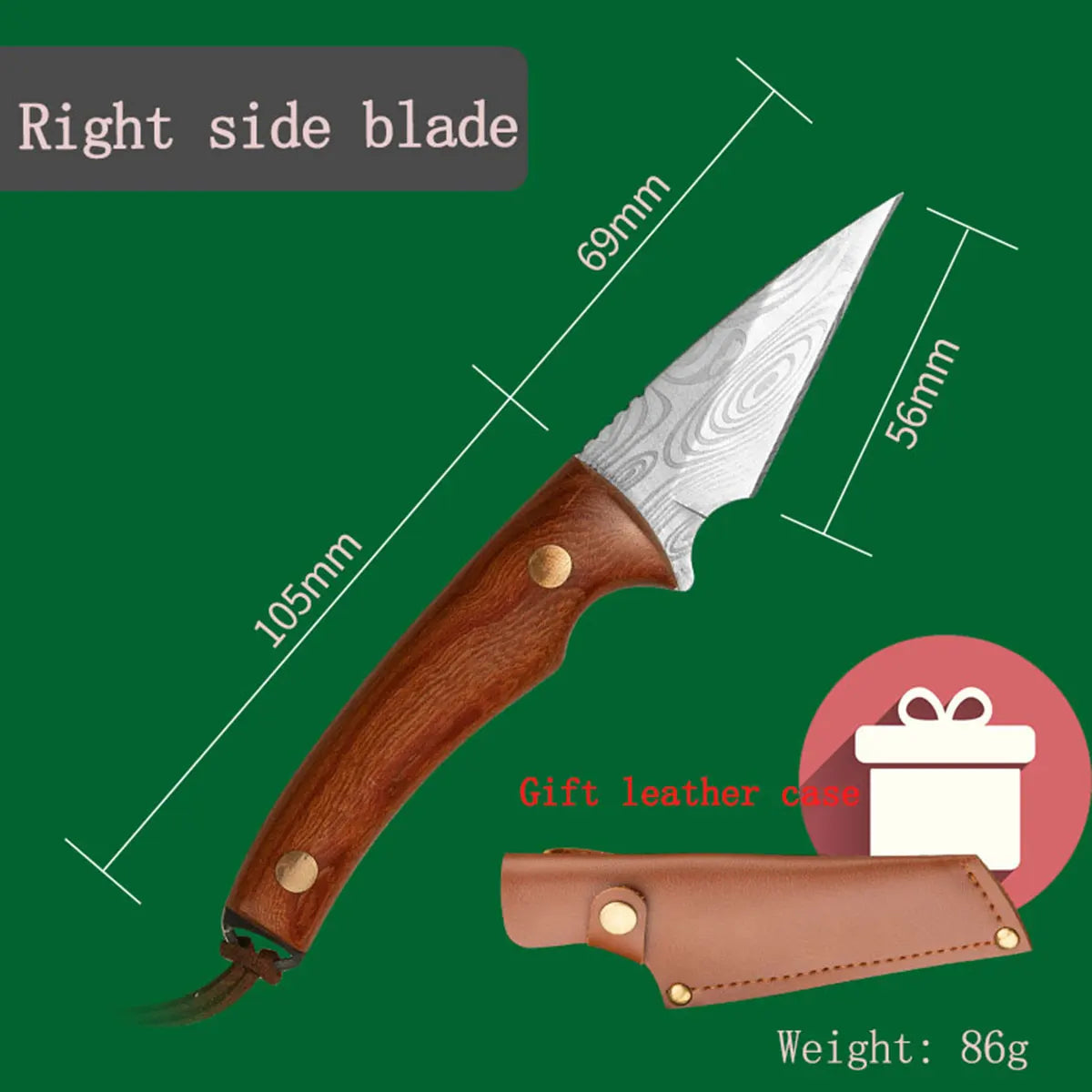 Multifunctional Grafting Knife｜Stainless Steel for Bark/Bud Grafting｜Fruit Tree Handmade Gardening Tool