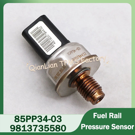 Rail Fuel Pressure Sensor, Compatible with Citroen C3 C4 C5 DS5 & Peugeot 206 207 308