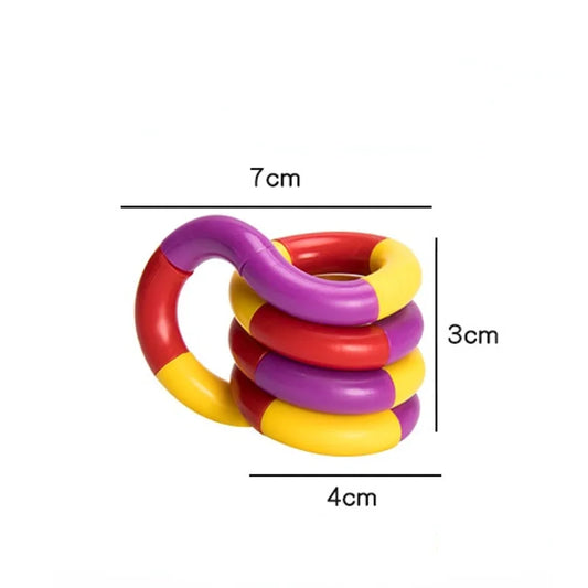 Twisted Ring Magic Fidget Toy for Kids - Stress Relief & Fun - photo 5