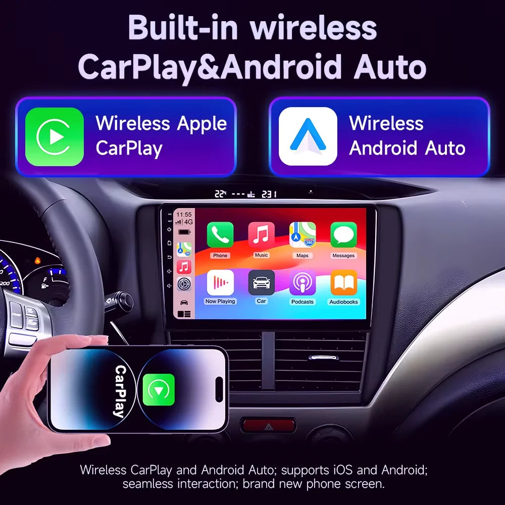 Android 16 Carplay For Alfa Romeo 147 GT 937 2000-2010 GPS Navigation Video Car Radio GPS Automotive Multimedia Car Monitor DVD