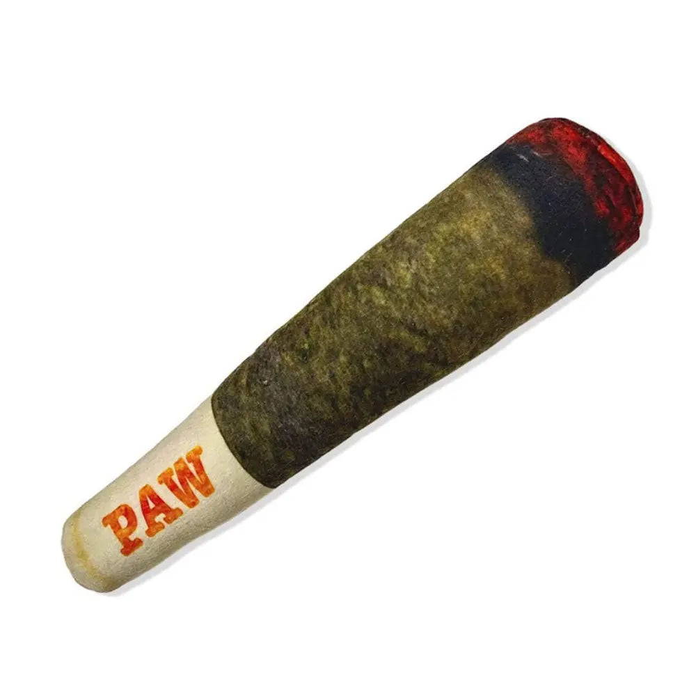 Plush Cigar Squeaky Dog Toy - Funny Chew Toy, 3 Styles - photo 7