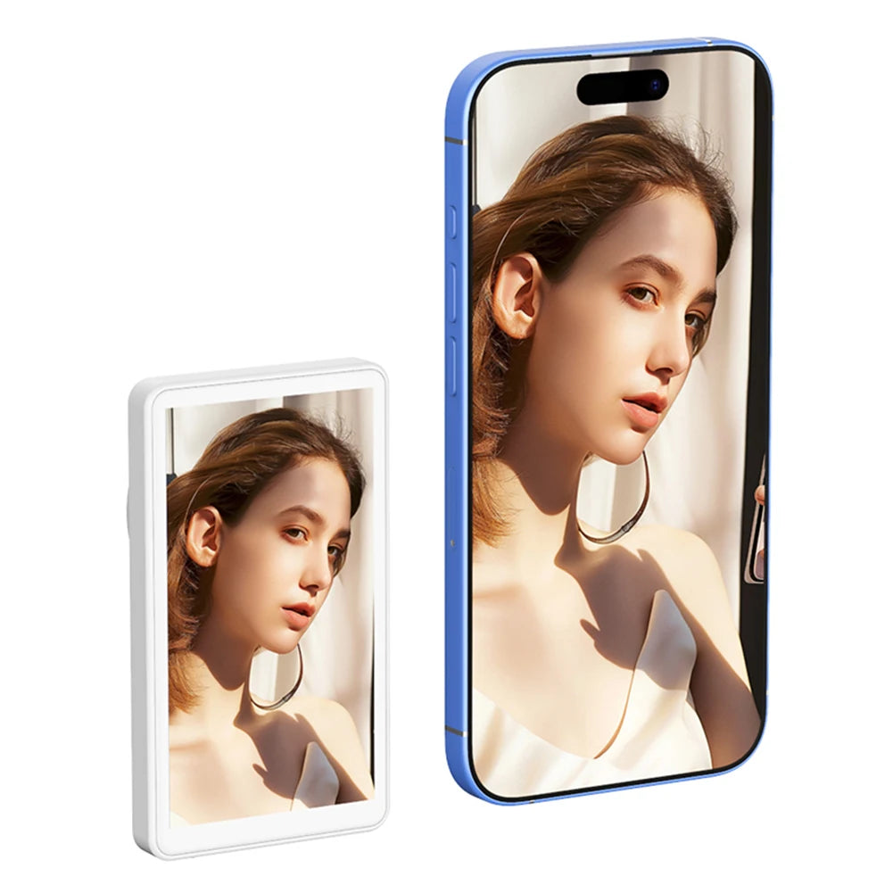 Magnetic Phone Vlog Selfie Monitor Screen Portable Wireless Recording Using Phone Rear Camera Selfie Vlog Live Stream for iPone