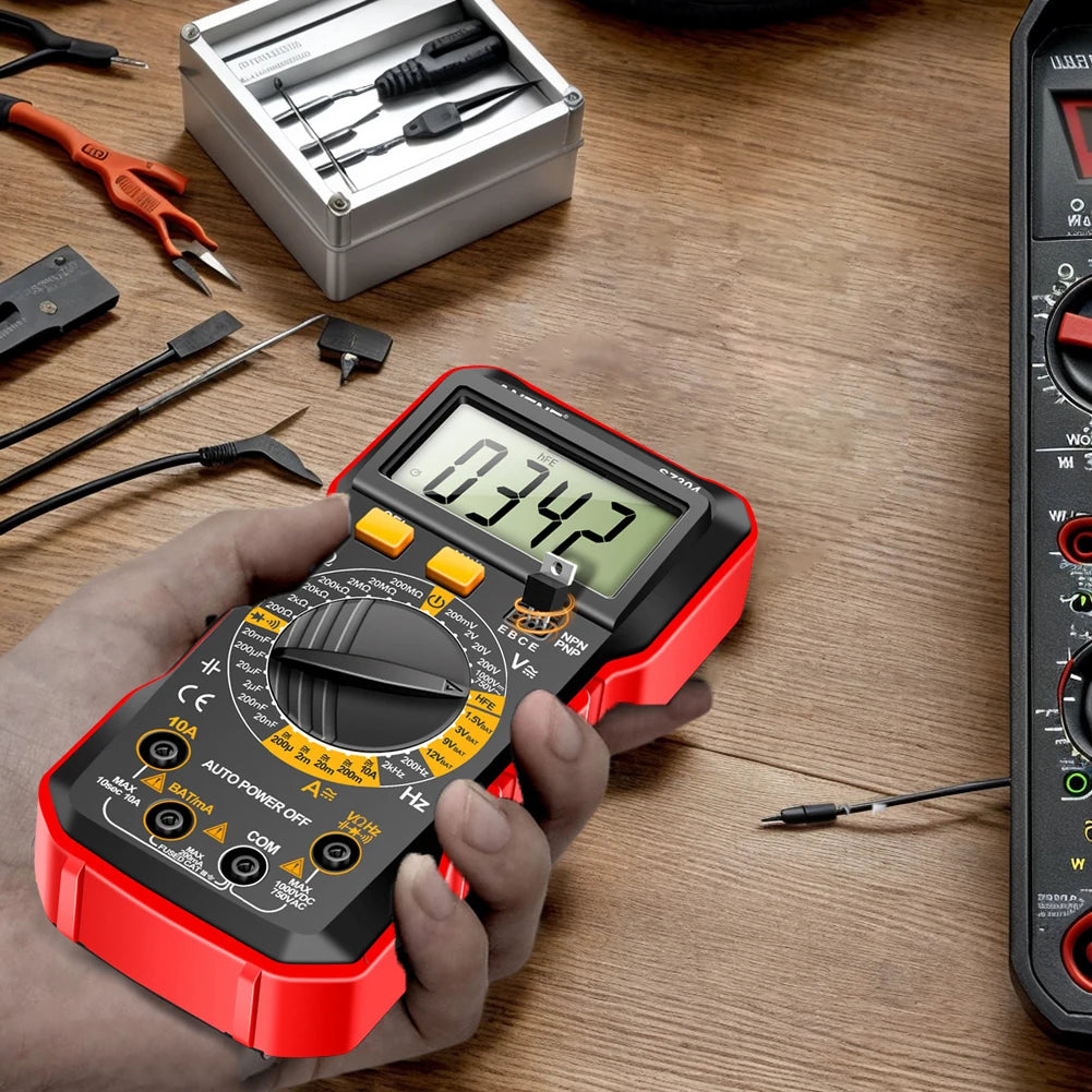 ANENG Digital Multimete True RMS Handheld Multifunction High Precision Tester NCV AC/DC Votage Current Resistance Ohm Tool