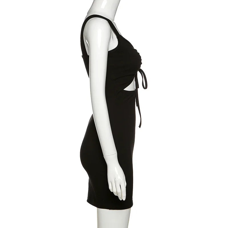 Women's Summer Sleeveless Sexy Mini Dress – Slim Fit Casual Club Dress | Multiple Colors & Sizes