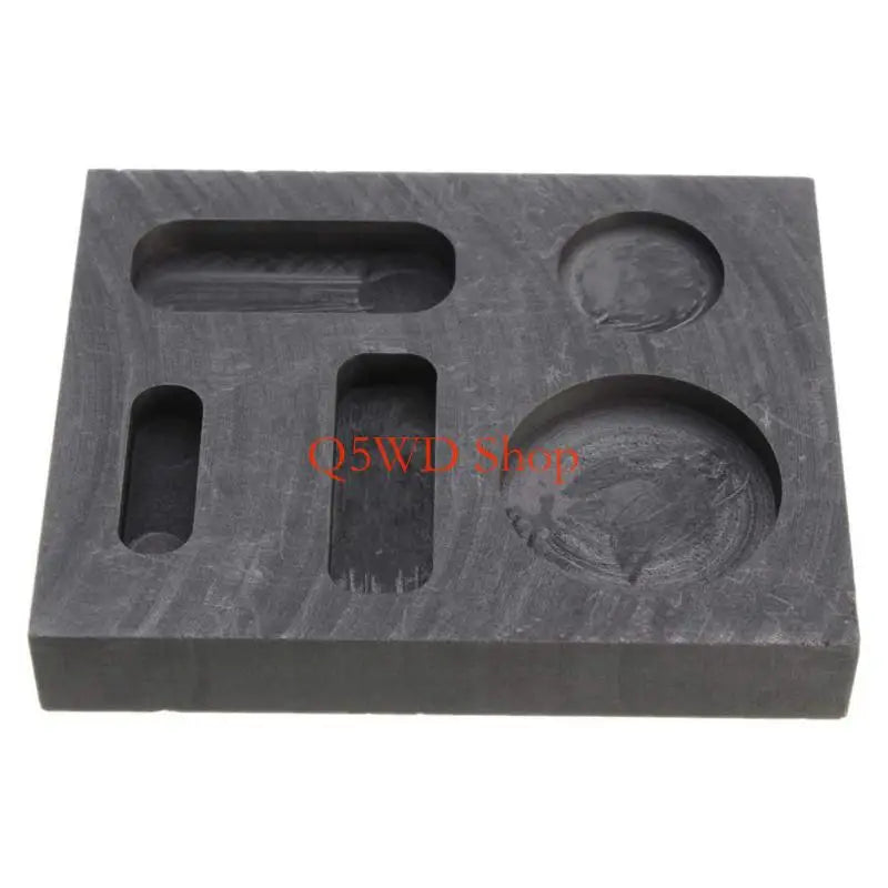 Q5WD Casting Ingot Mold 5 in 1 Mold Coin Combo Melting Ingot Mold Durable