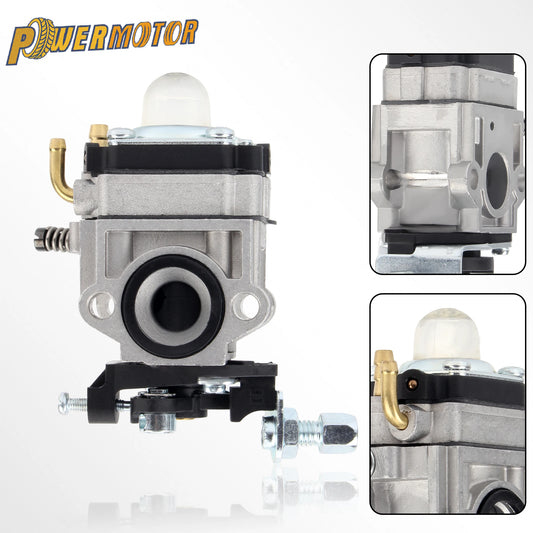 11mm/15mm Brushcutter Carburetor for 2-Stroke Hedge Trimmer 22cc-52cc Universal Fit Carb Brush Cutter Chainsaw Replacement Part