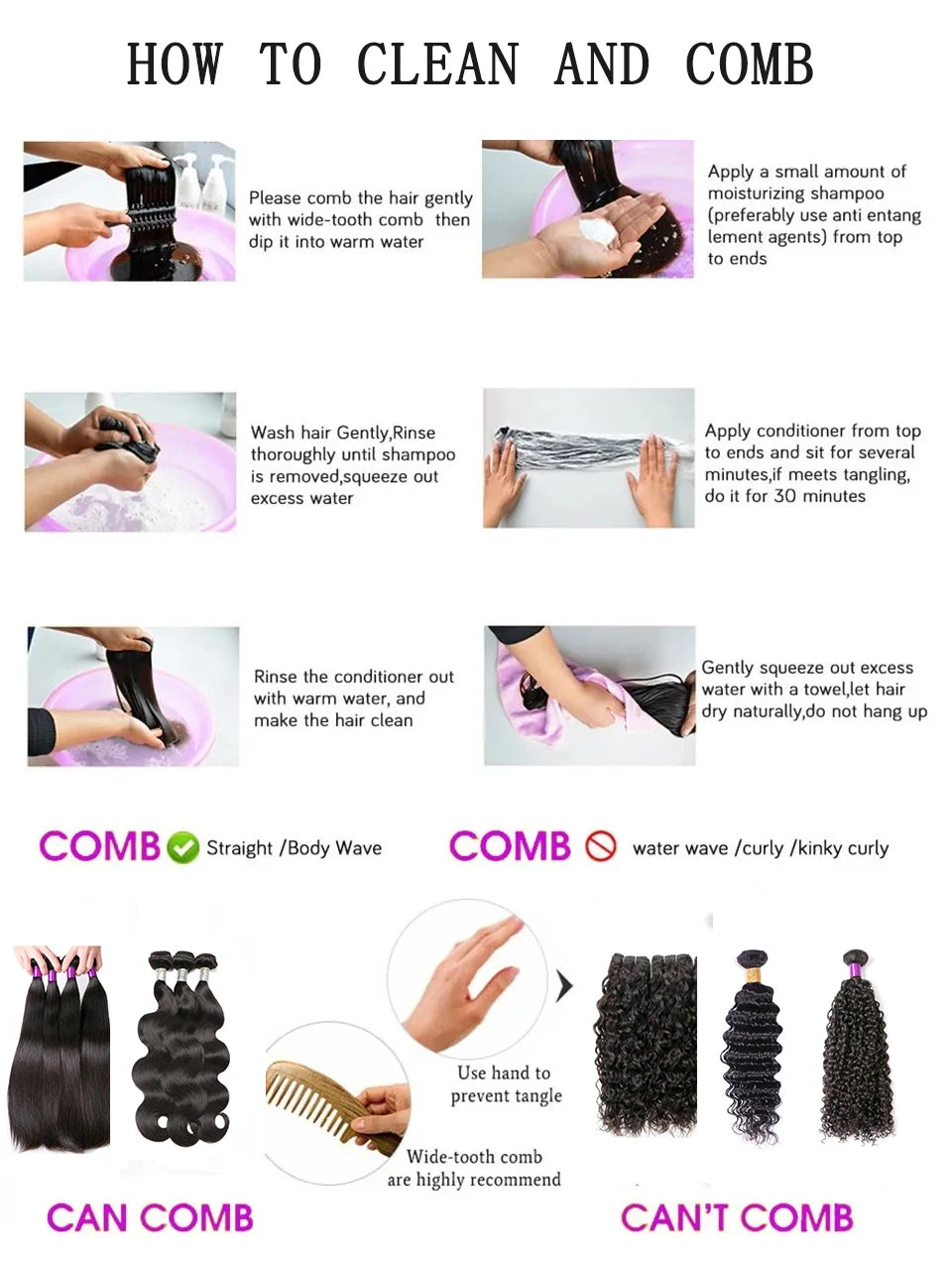 Brazilian Raw 12A Loose Wave Human Hair Bundles 100% Unprocessed Double Weft Weave Hair Extensions #1B 1/2/3/4 Body Wave Bundles