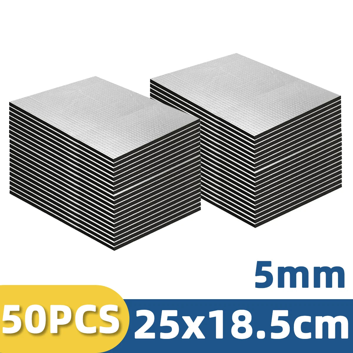 Car Door and Hood Insulation Pads, 5 mm - 10, 20 or 50 Pack - view 13